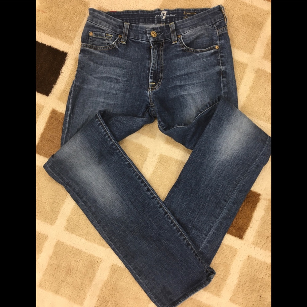 7 For All Man Kind Straight Leg 27